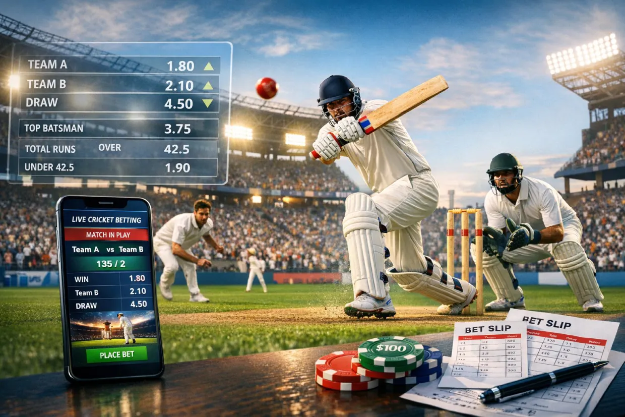 Online Cricket Betting markets at gold365exch.vip